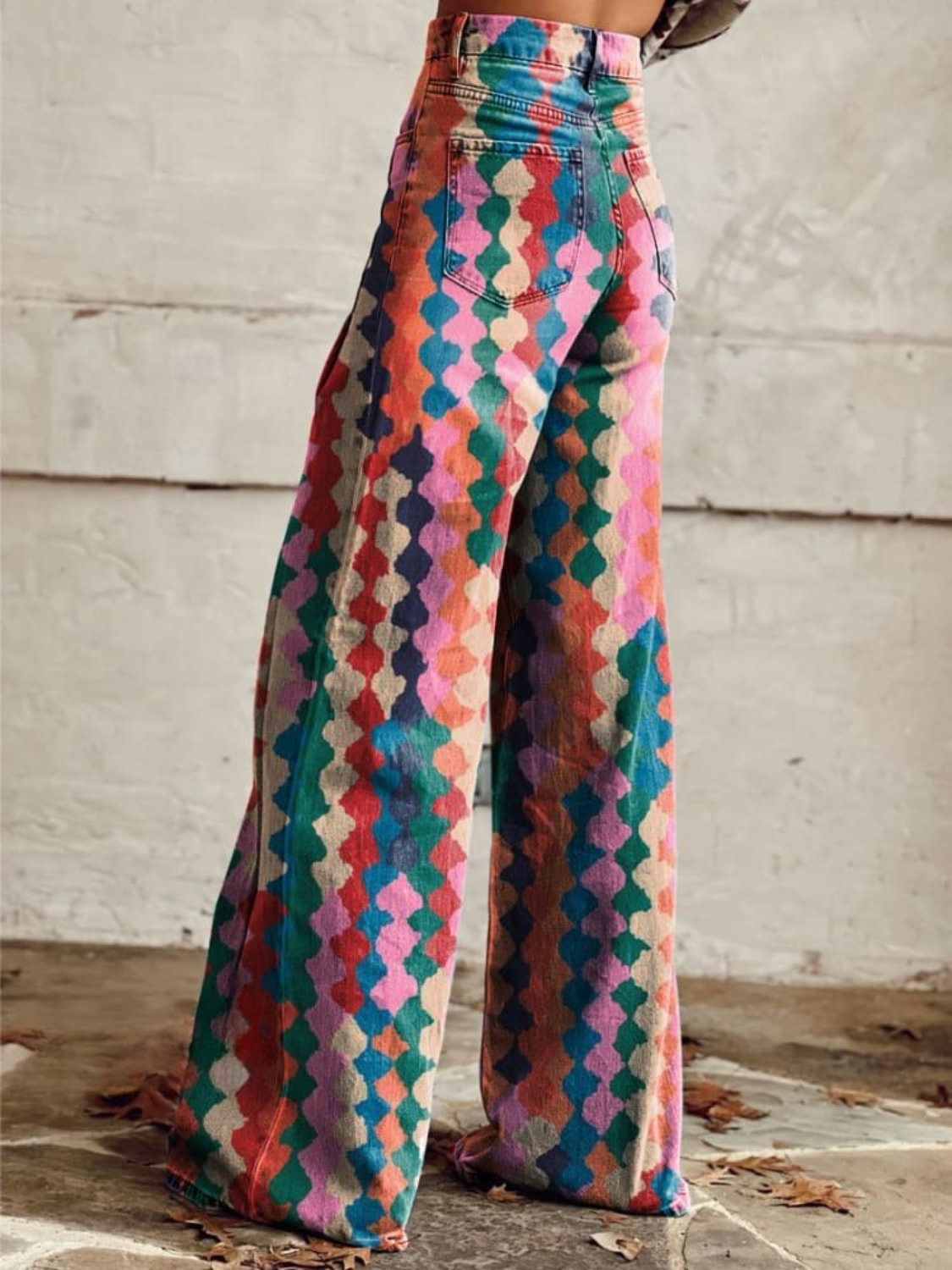 AMÉLIE | Pantalon Bohémien Ample Élégant et Confortable
