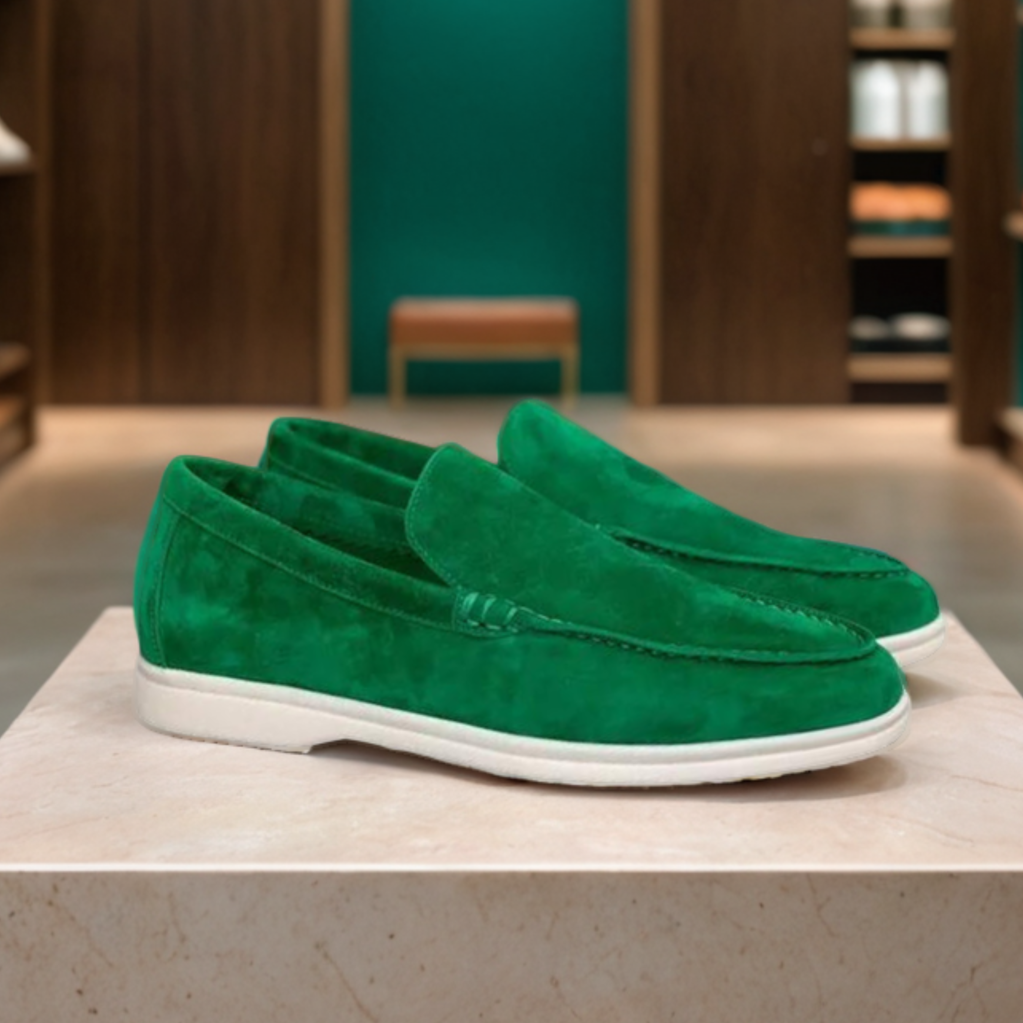 Léon™ – Loafers en suède pour hommes