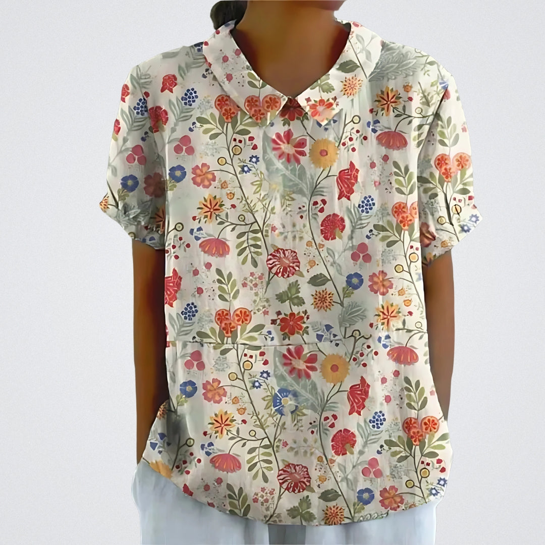 Lina | Blouse florale