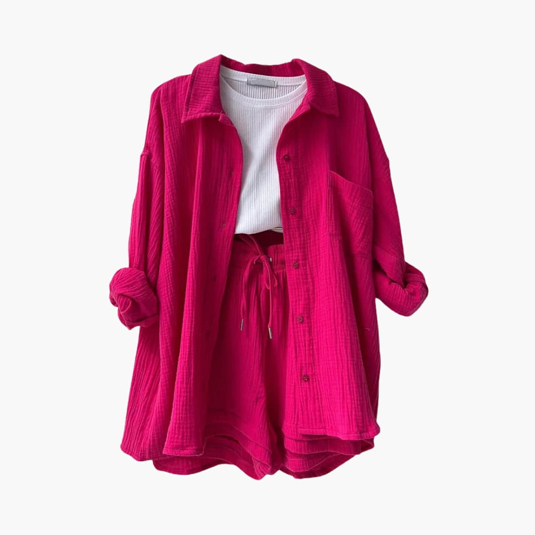 Mia ™ | Ensemble d'été confortable en 2 pièces