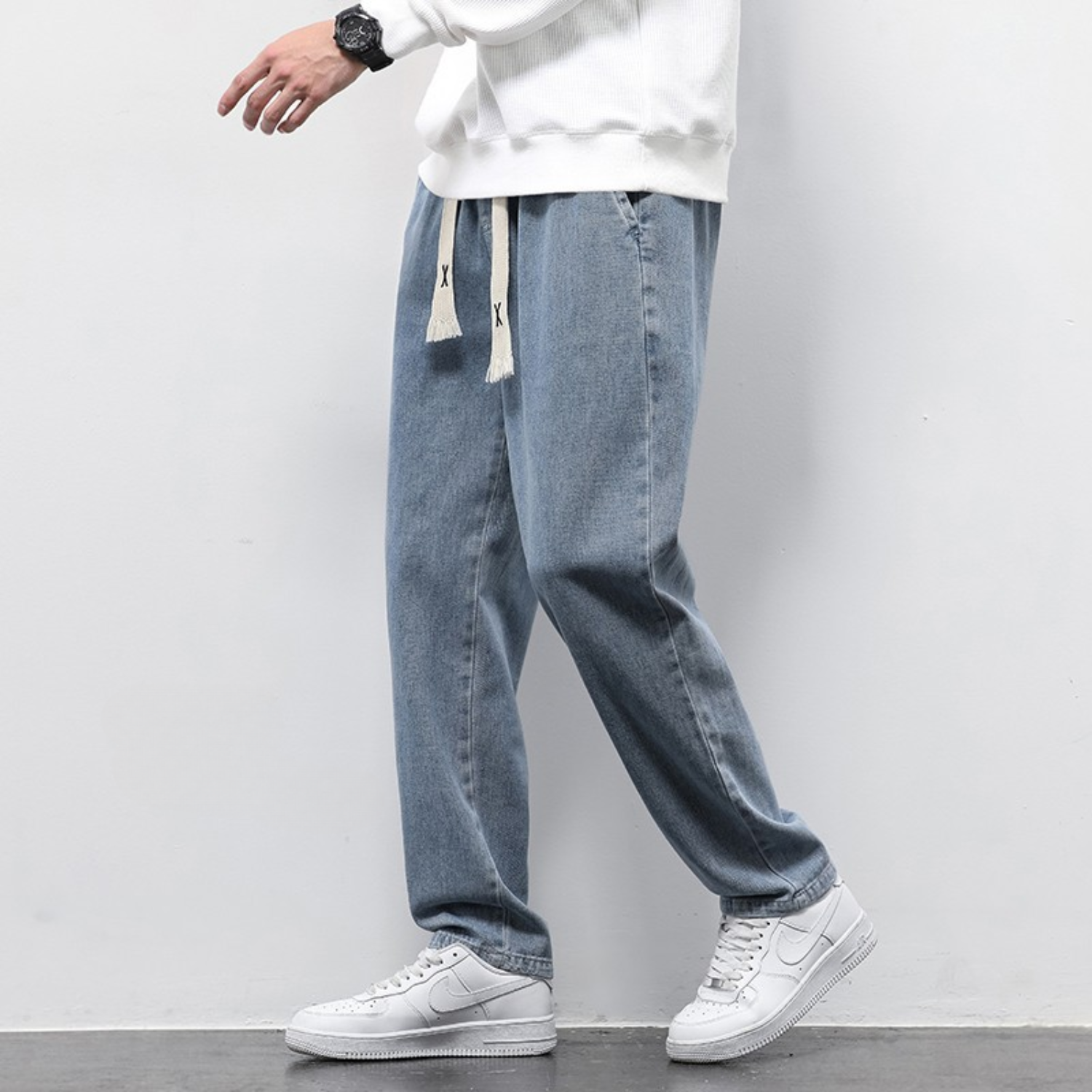 London Edit™ | Denim Joggers