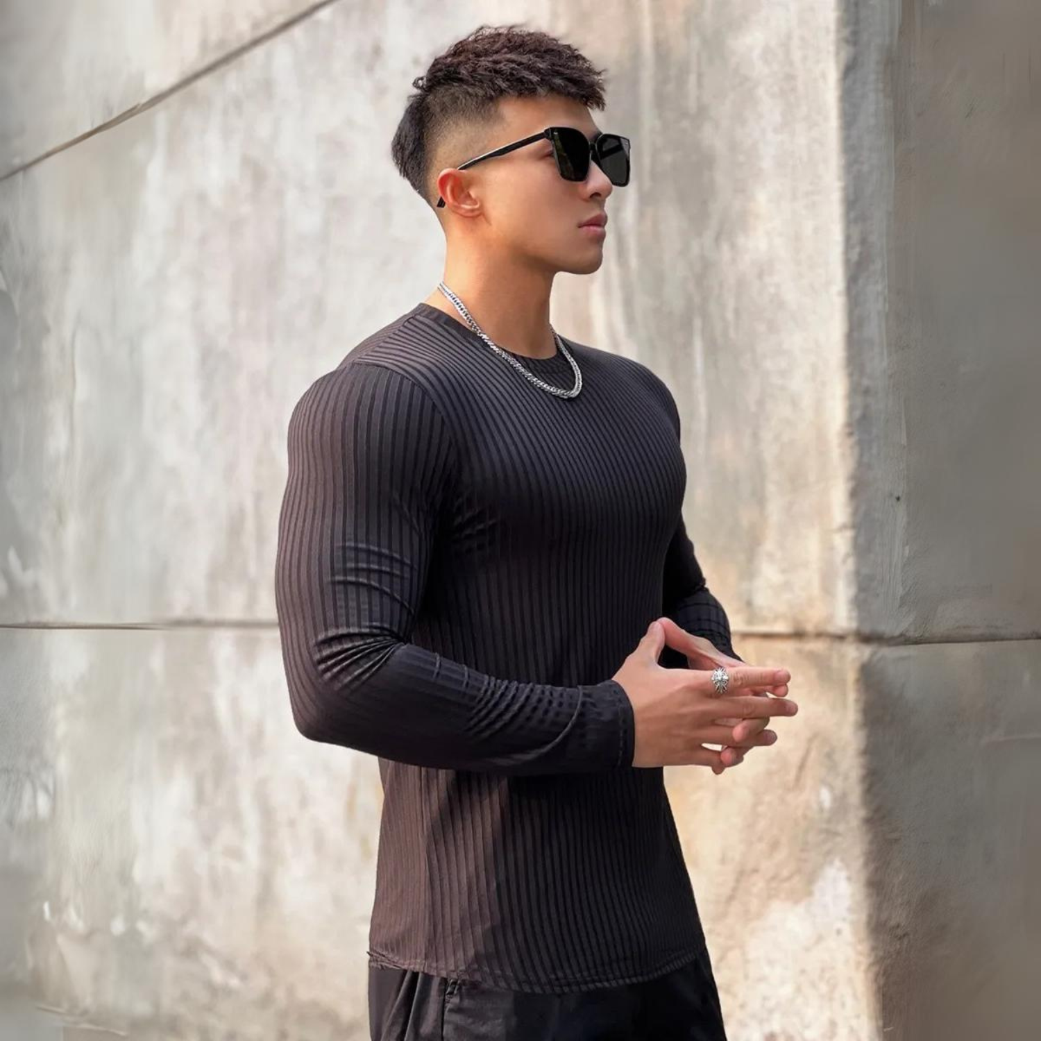 London Edit™ | Ribbed Long-Sleeve