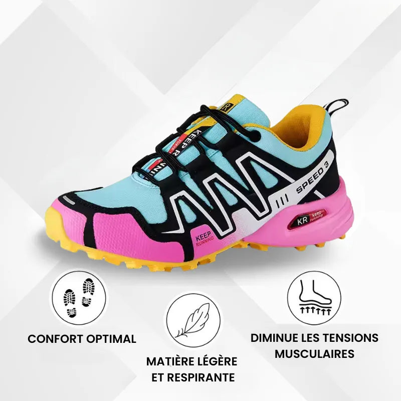 Sabine - Chaussures de marche confort orthopédique