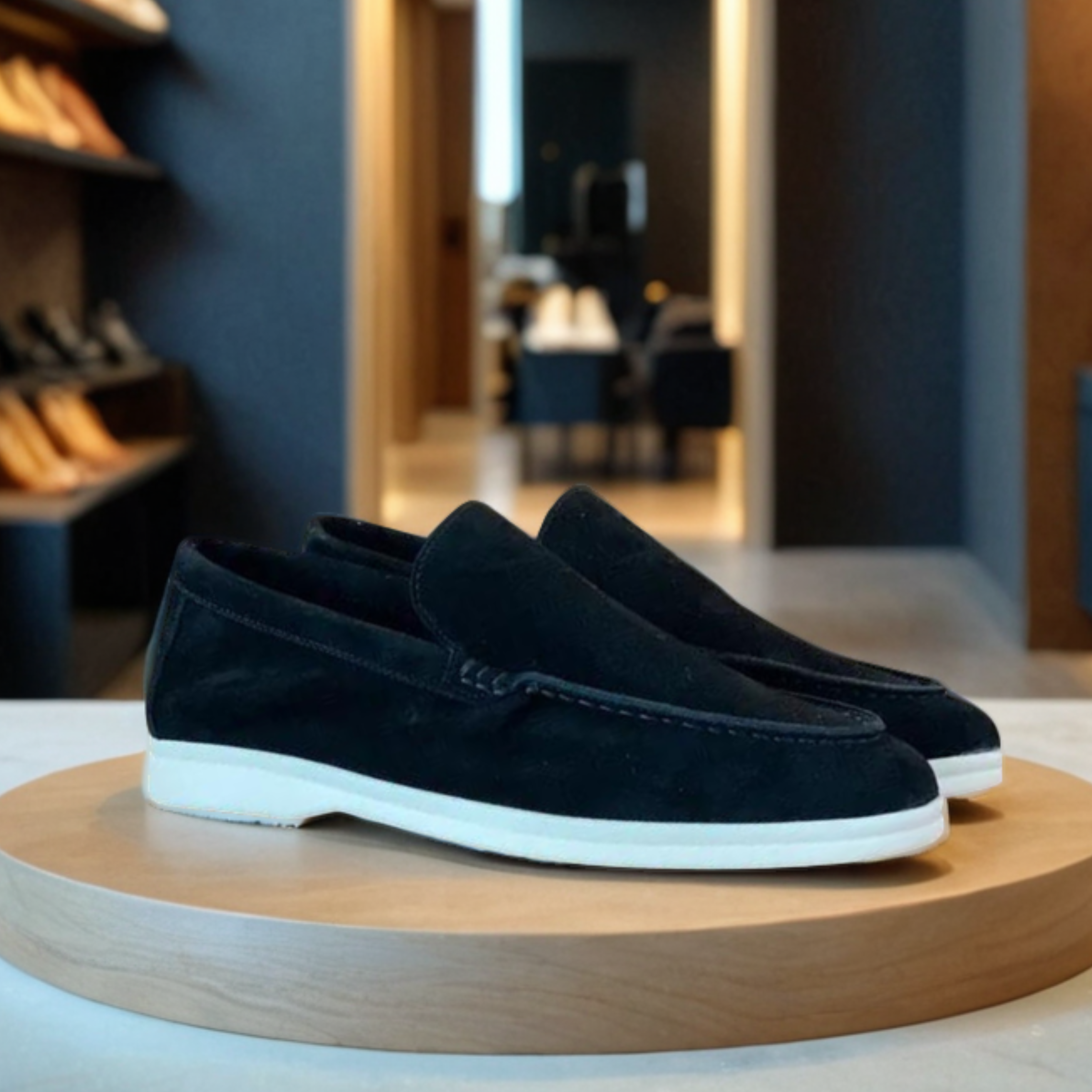 Léon™ – Loafers en suède pour hommes