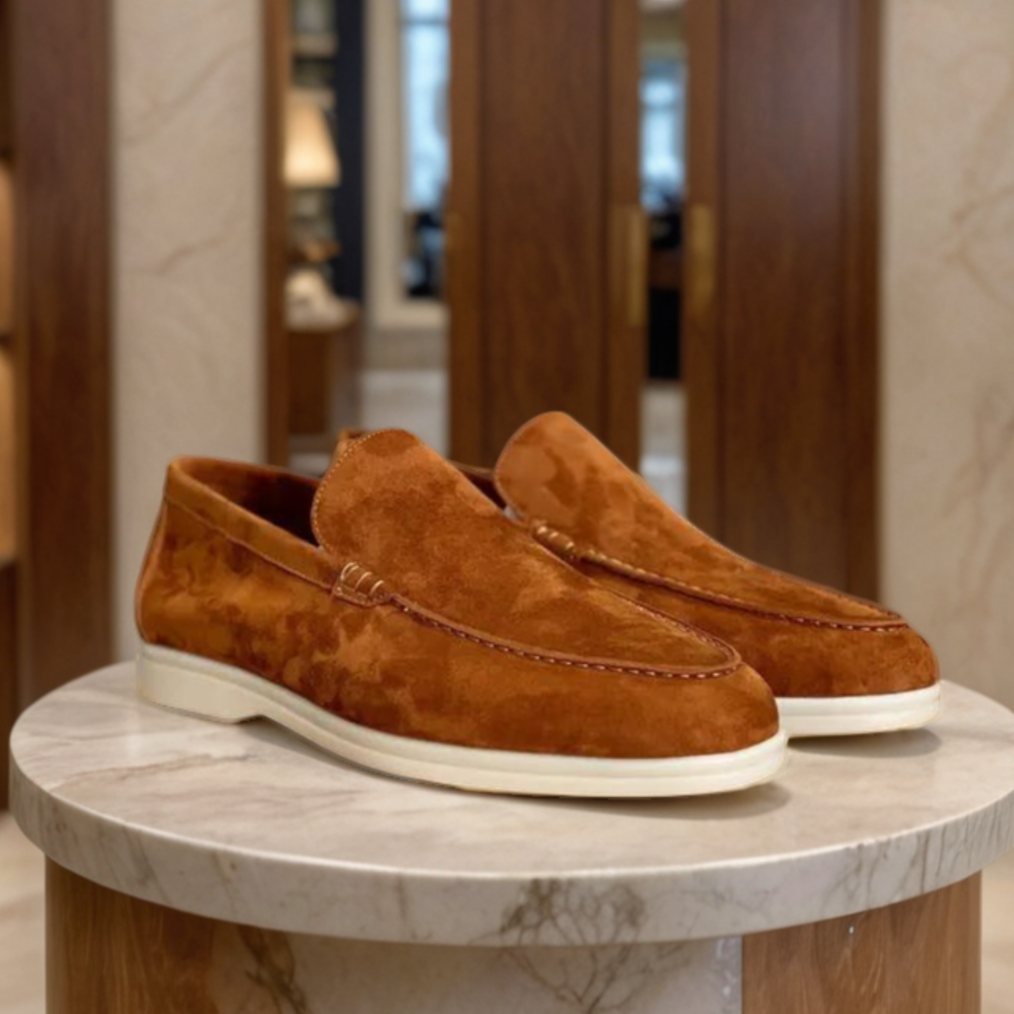 Léon™ – Loafers en suède pour hommes