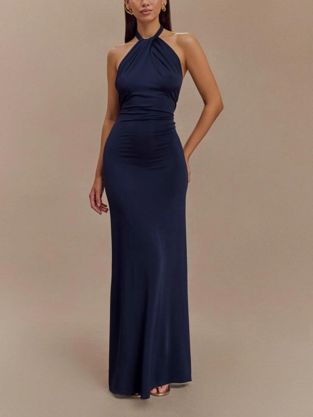 Celestina™ | Robe Maxi avec Décolleté Américain – Élégance Incontestable pour les Occasions Spéciales