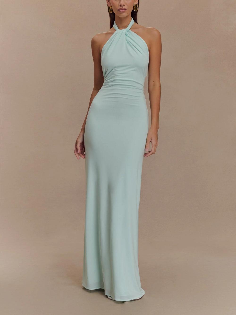 Celestina™ | Robe Maxi avec Décolleté Américain – Élégance Incontestable pour les Occasions Spéciales