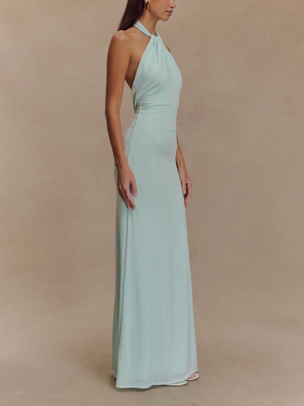 Celestina™ | Robe Maxi avec Décolleté Américain – Élégance Incontestable pour les Occasions Spéciales