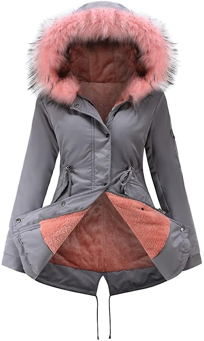 Élodie - Parka d'hiver avec fausse fourrure