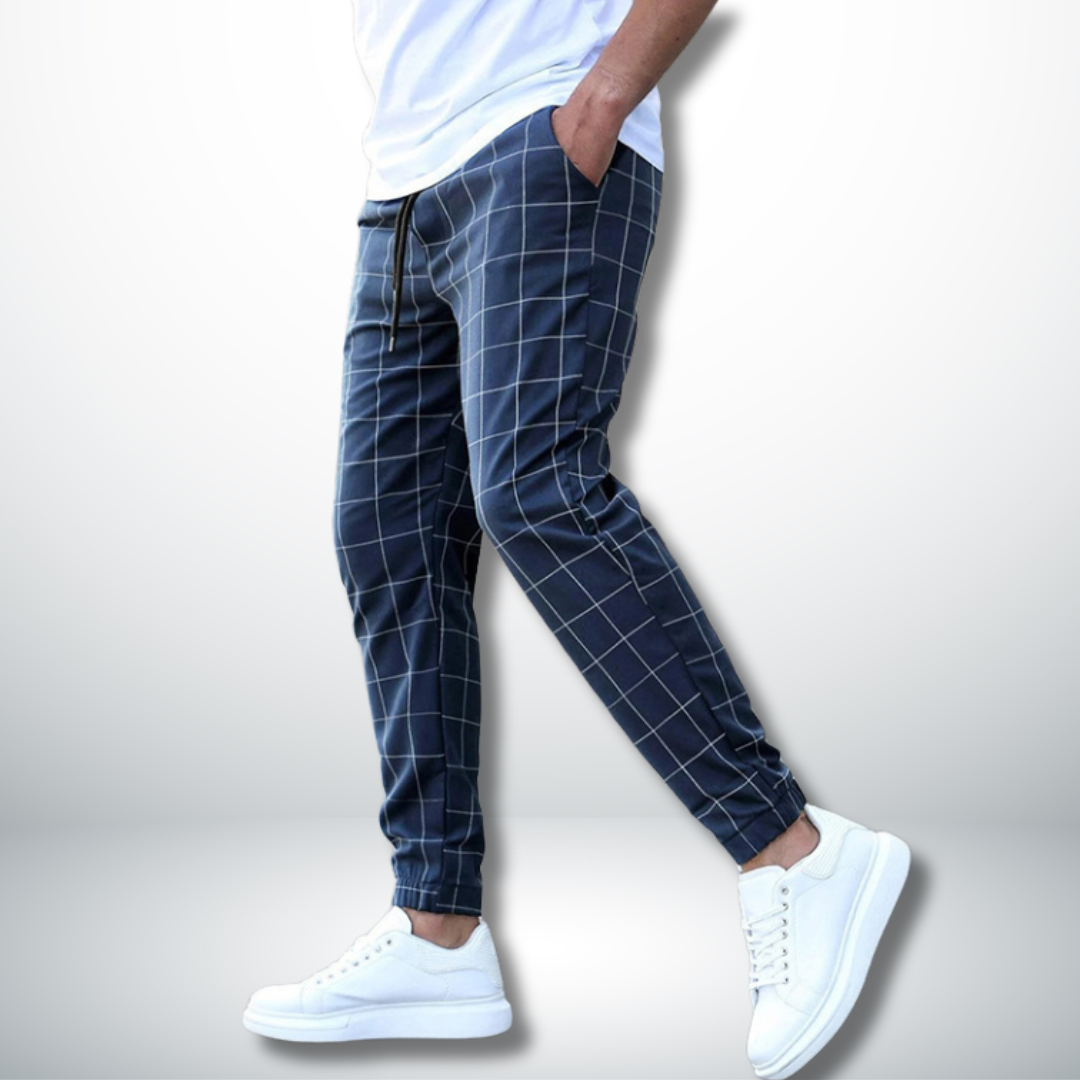 Laurent™ | Pantalon confortable avec design à carreaux