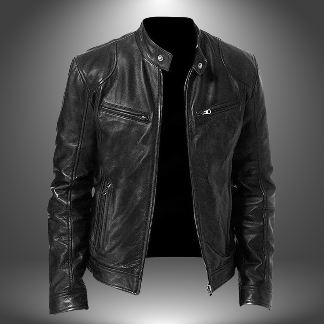 James | Veste en Cuir Artisanale pour Homme