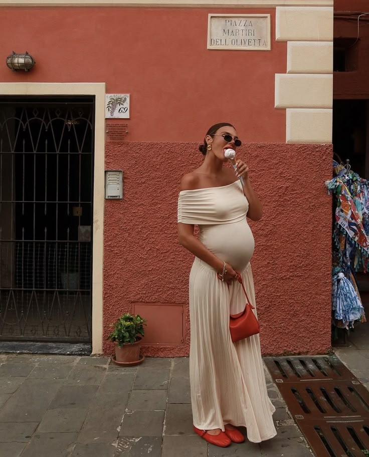 Annalise | Robe de Grossesse Élégante