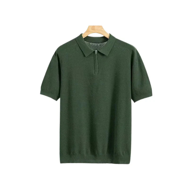Laurent™ | Polo zippé Marbella