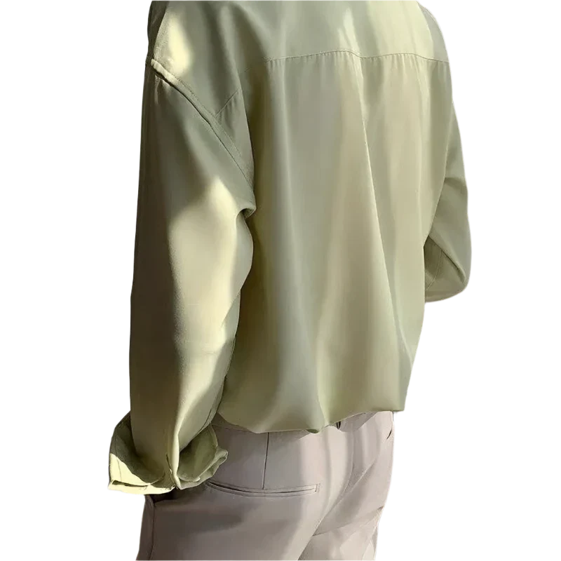 Laurent™ | Chemise Palms Springs - Vert Clair