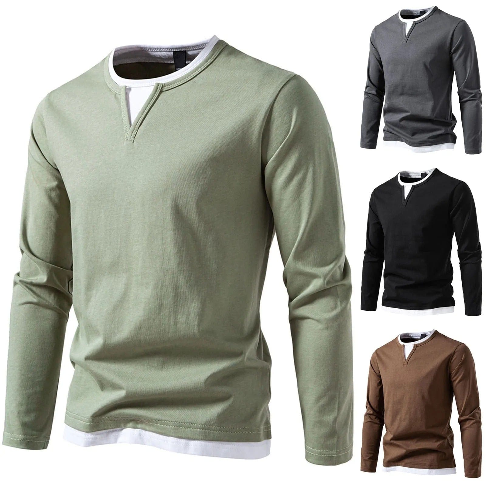 Damien - Pull Décontracté et Confortable