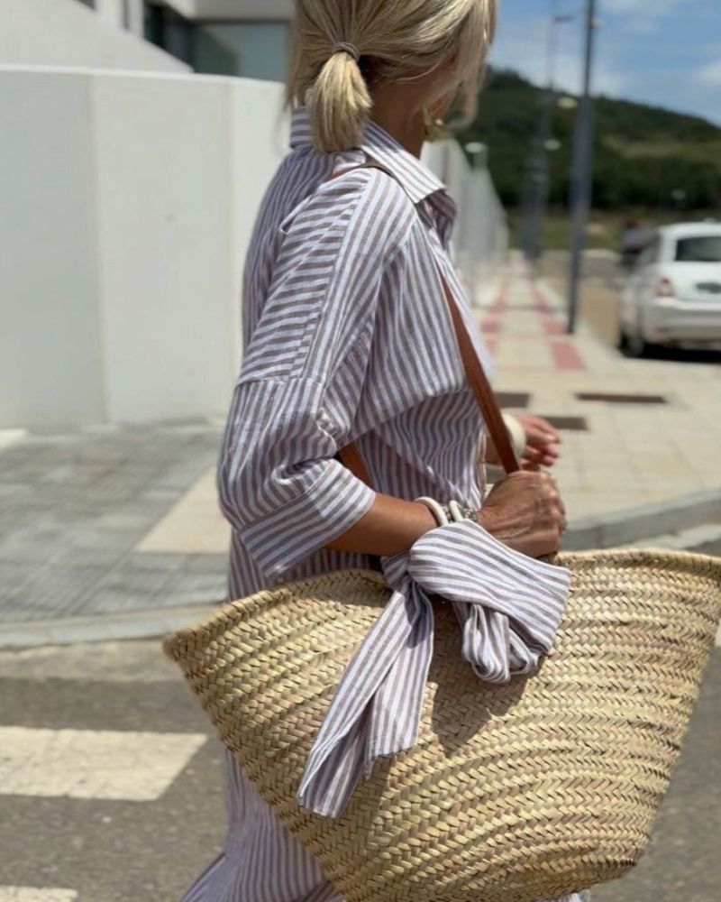 COLEN - ROBE CHEMISE À LIGNE CLASSIQUE