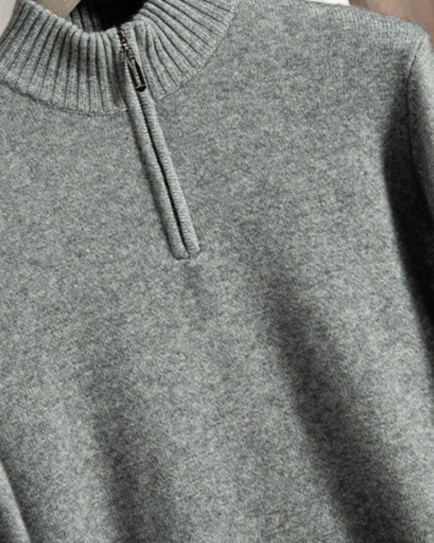 London Edit™ | Cashmere Half Zip