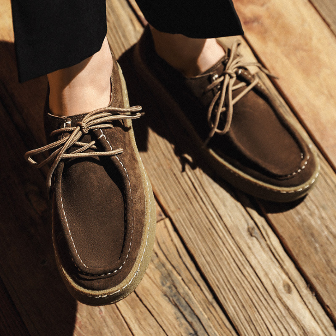 Laurent™ | Chaussures de ville en daim haut de gamme