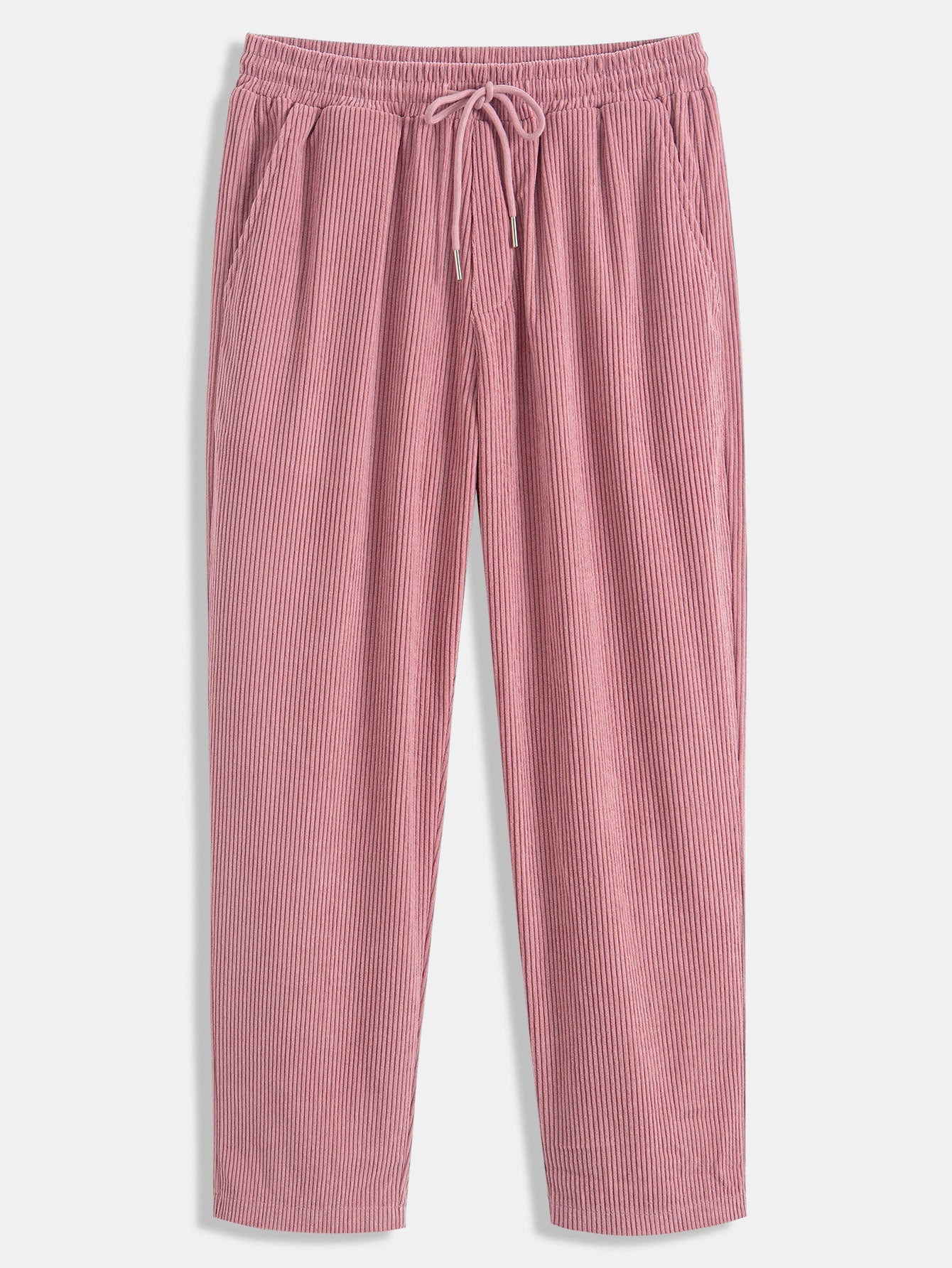 Laurent™ - Ensemble chemise et jogger cargo en velours côtelé