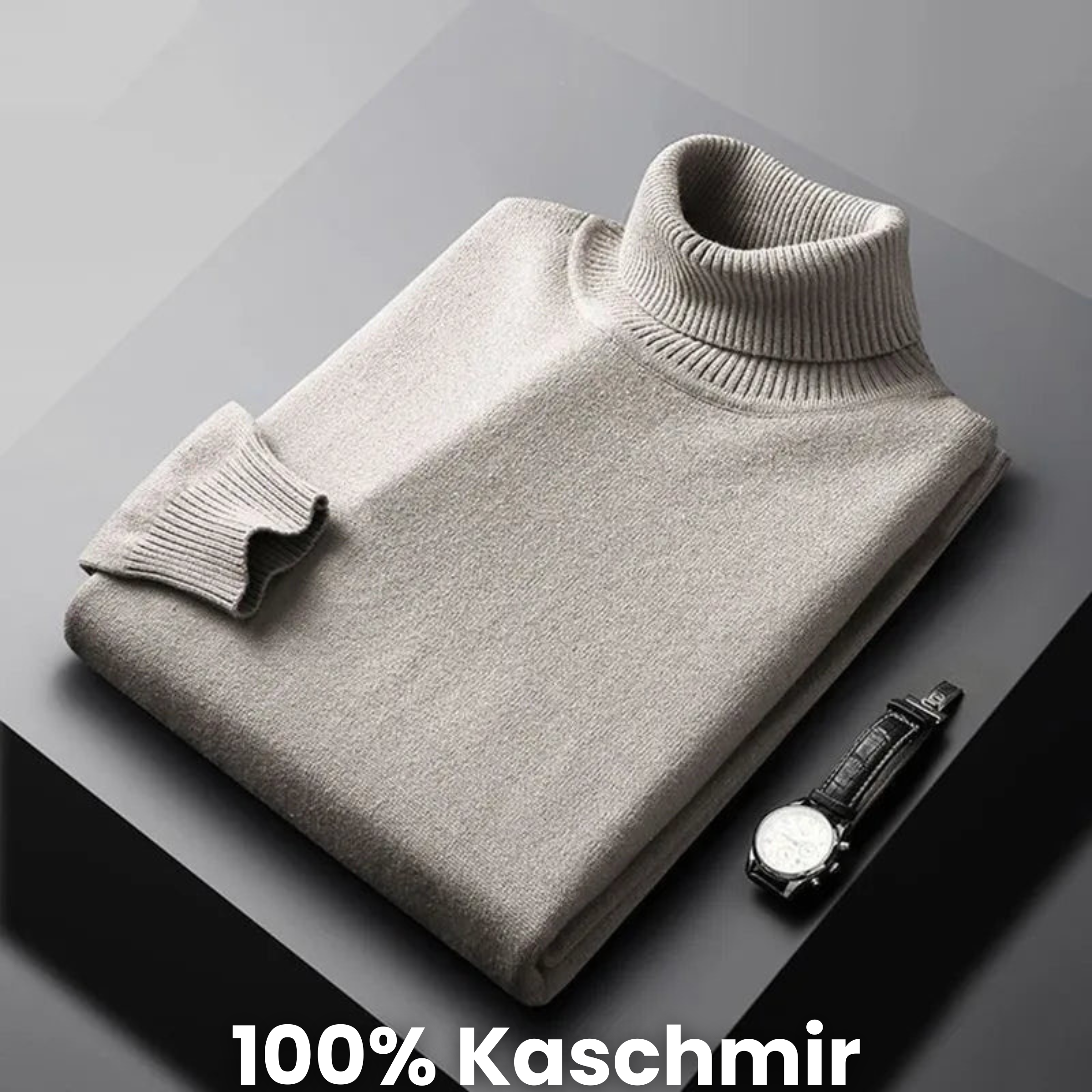 Édouard™ | Pull en Cachemire à Col Roulé