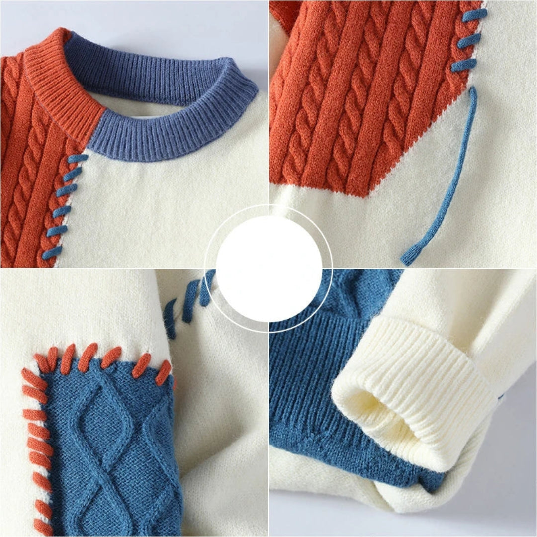 Alex - Pull Designer Tricoté