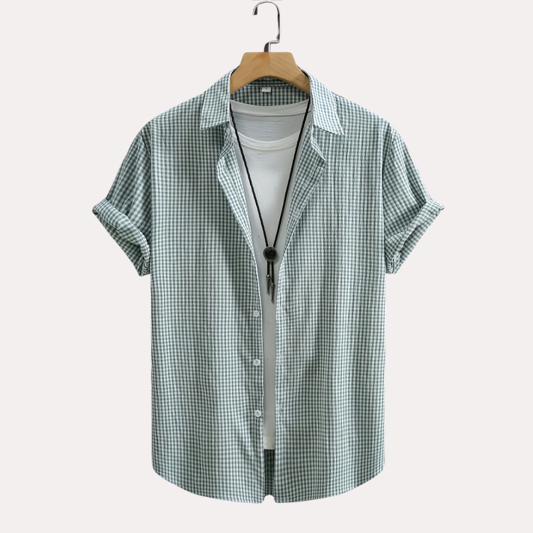 Laurent™ | Chemise Carreaux Décontractée