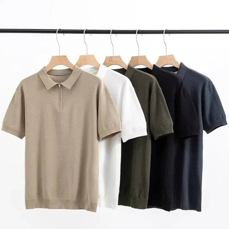 Laurent™ | Polo zippé Marbella