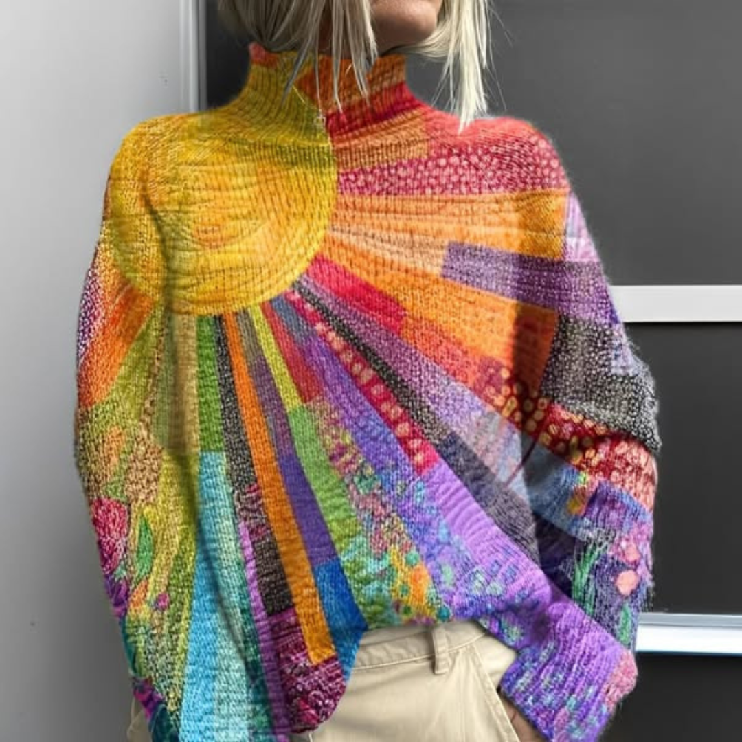 Élise - Col roulé chic et coloré