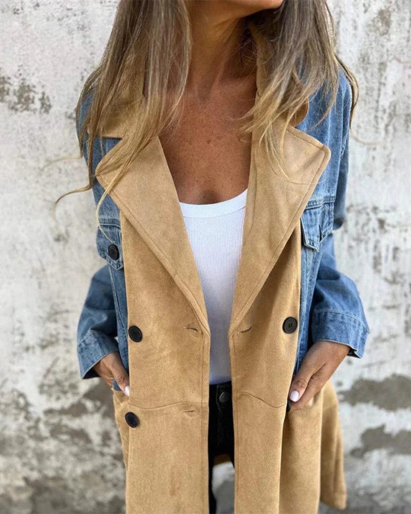 Astrid™ | Manteau en Denim pour Femmes