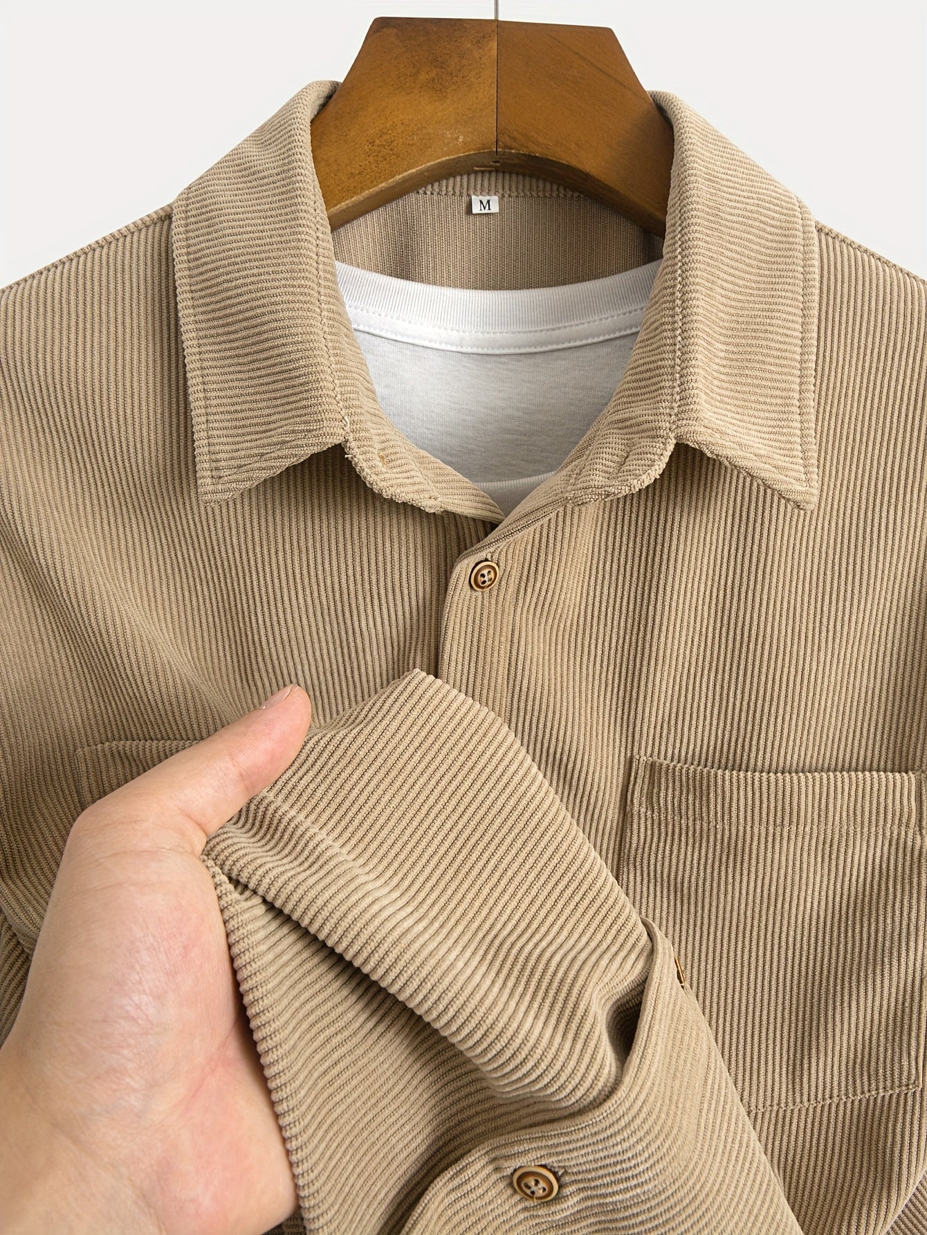 Laurent™ | Chemise Sable Structurée