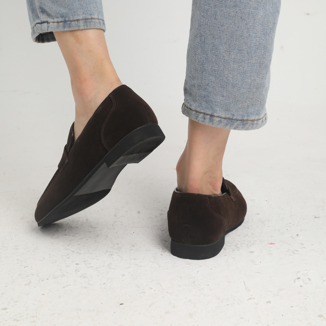 Laurent™ | Mocassins à brides en daim
