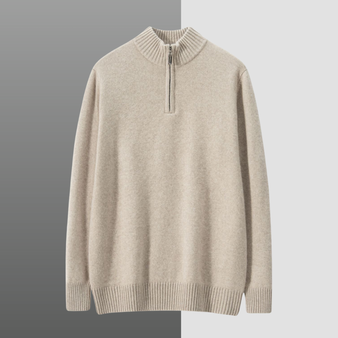 London Edit™ | Cashmere Half Zip