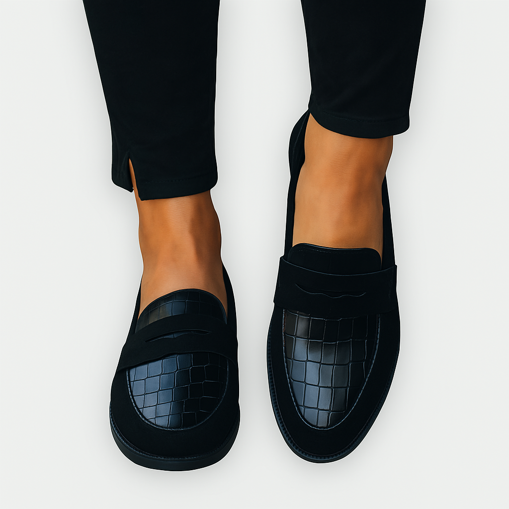 Léa™ – Mocassins Élégants en Cuir