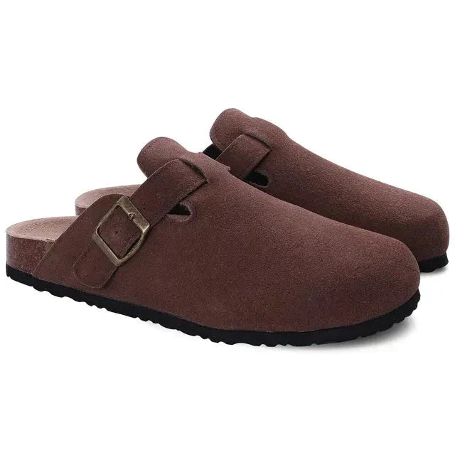 Laurent™ | Sabots en daim