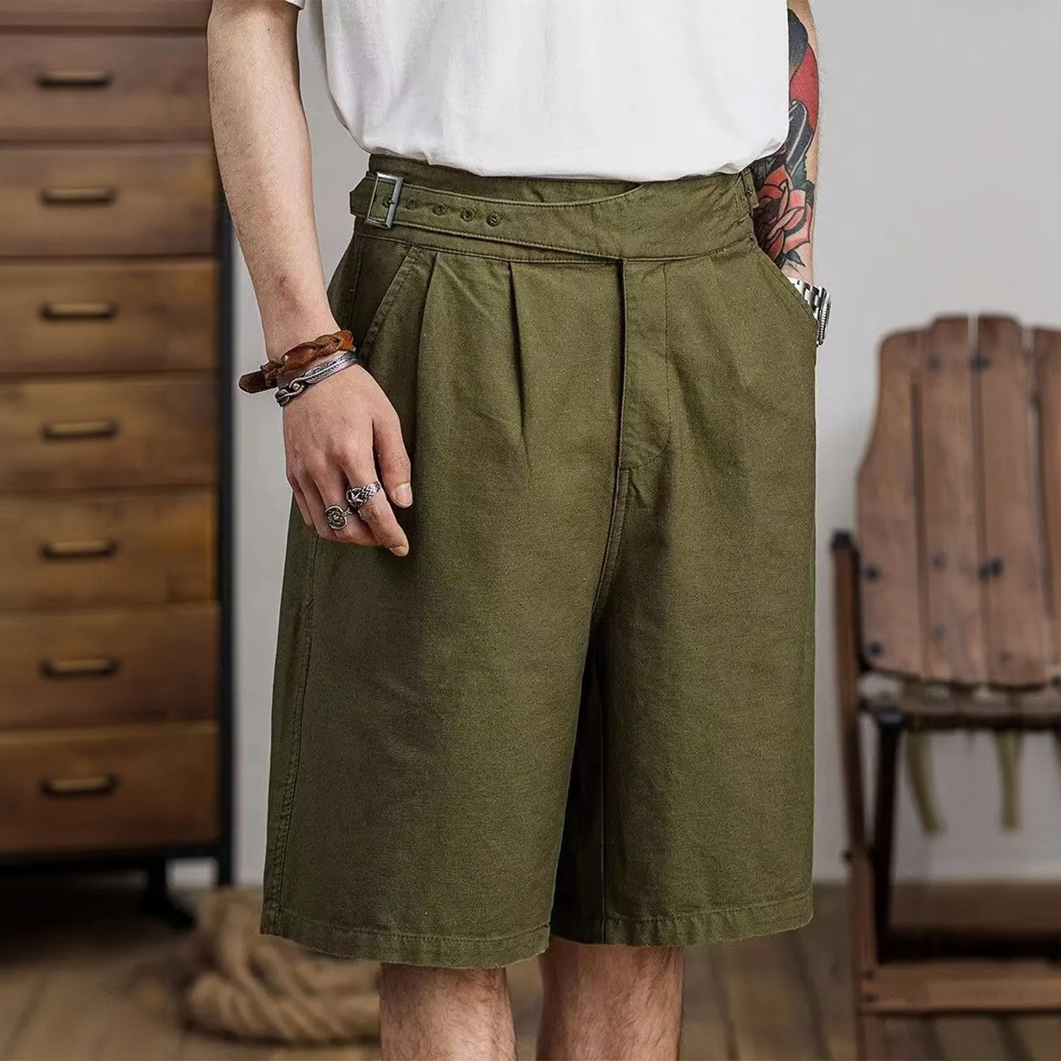 London Edit™ | Safari Gurkha Shorts