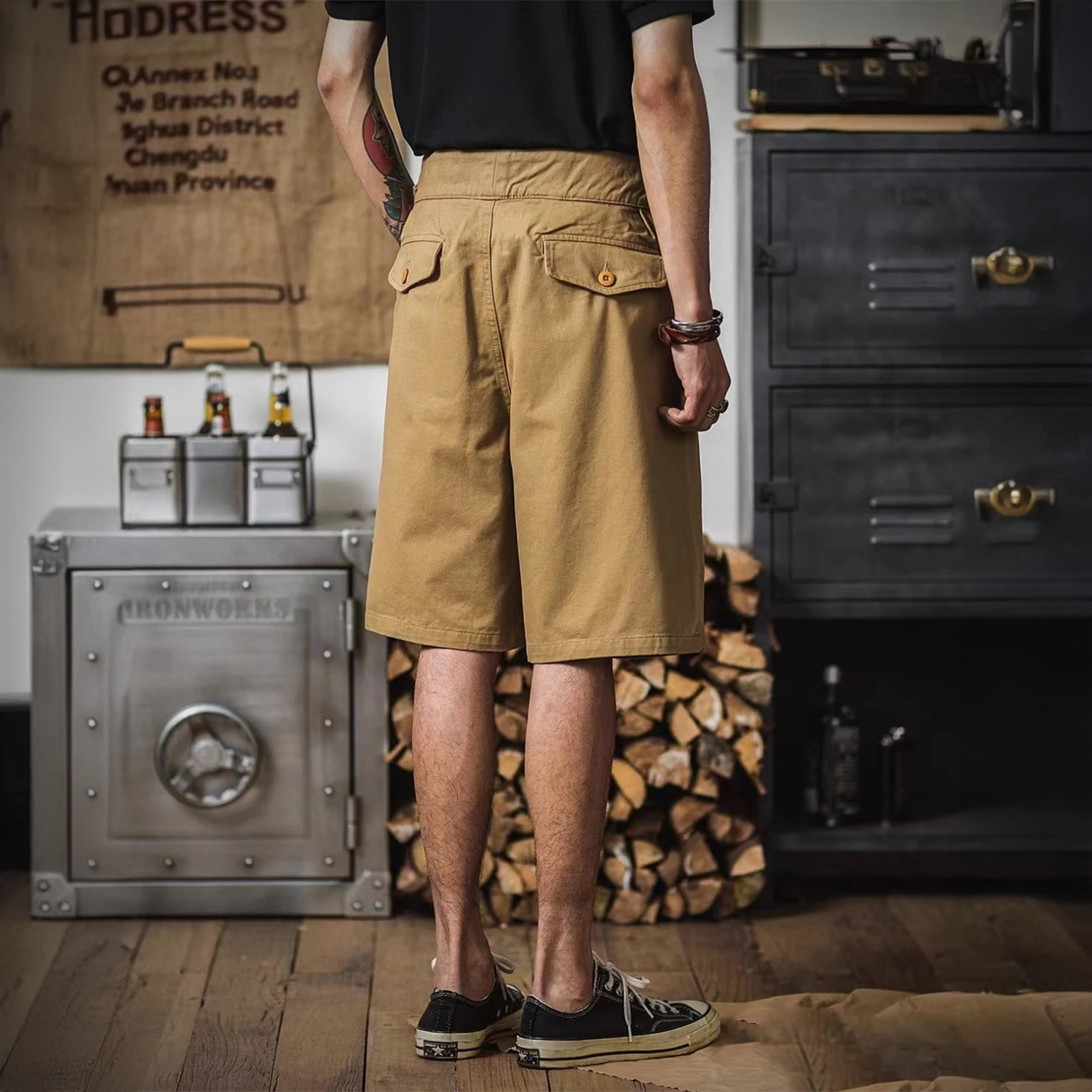 London Edit™ | Safari Gurkha Shorts