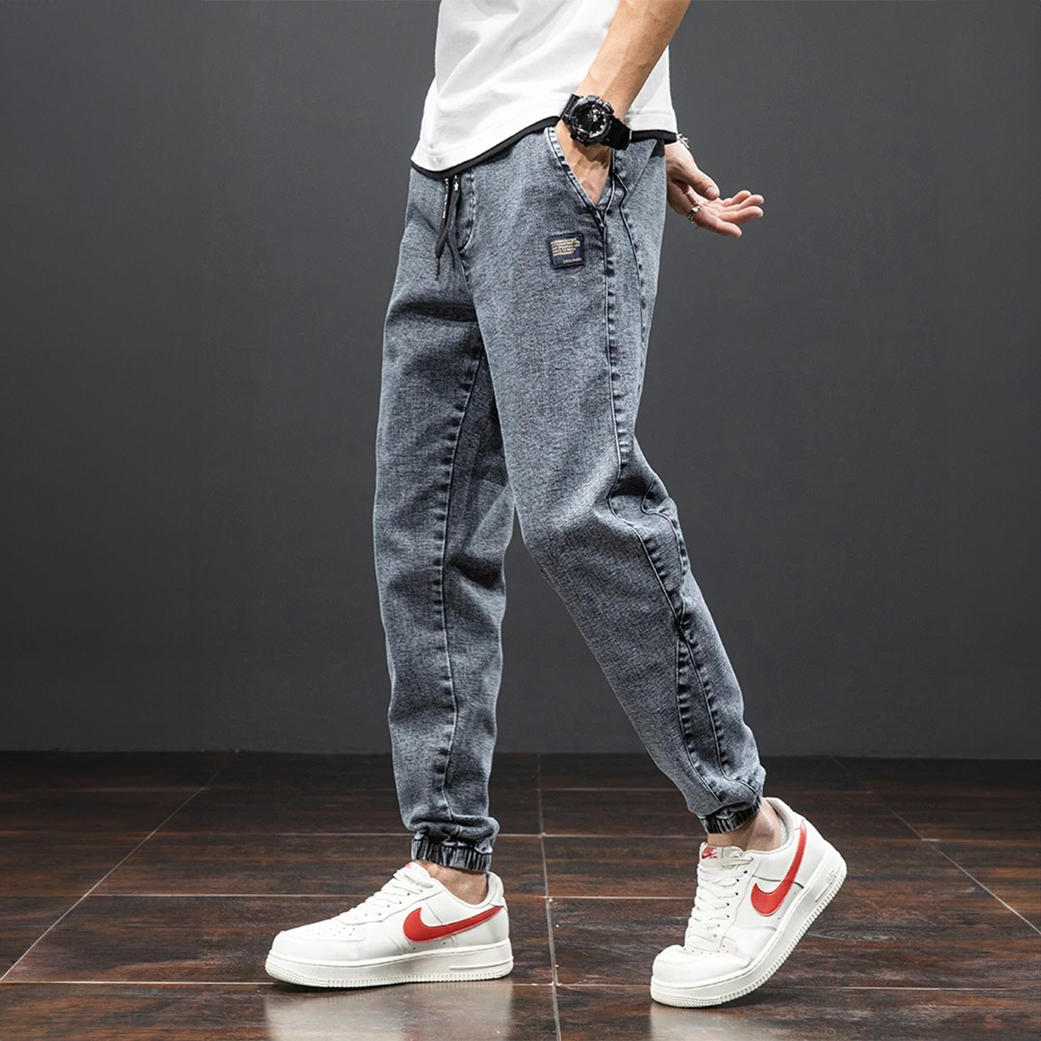 London Edit™ | Denim Joggers