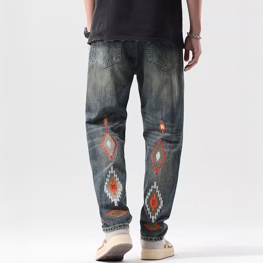 London Edit™ | Embroidery Jeans