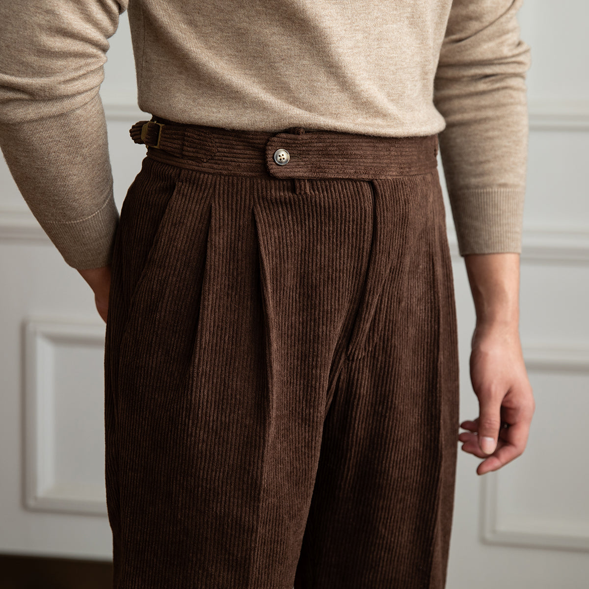 London Edit™ | Corduroy Gurkha Pants