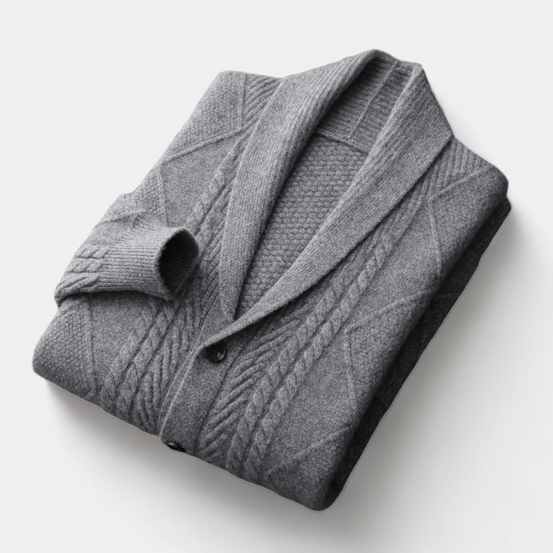 Laurent™ | Cardigan en laine mérinos