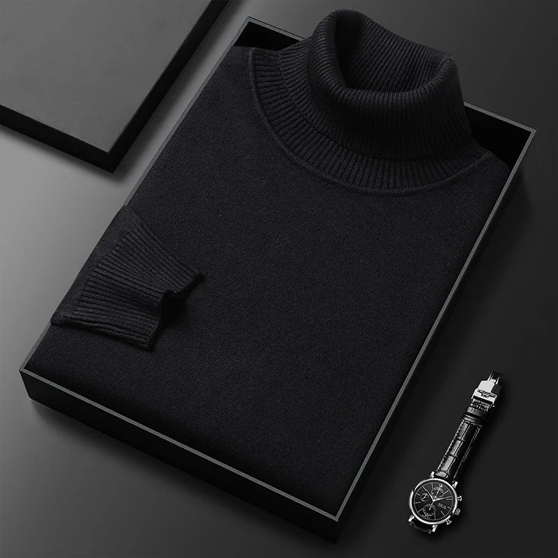 Henry - Premium Cashmere Turtleneck Sweater