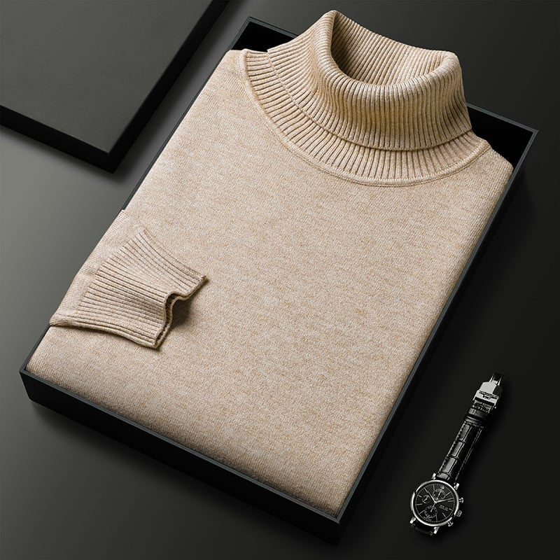 Henry - Premium Cashmere Turtleneck Sweater