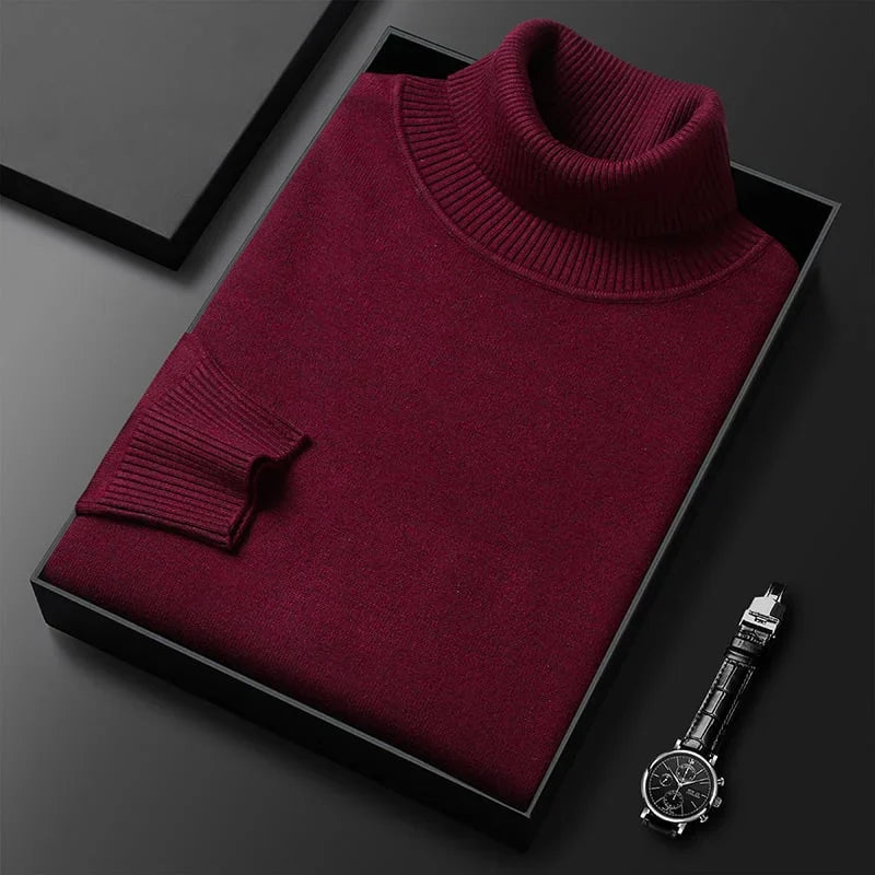 Henry - Premium Cashmere Turtleneck Sweater