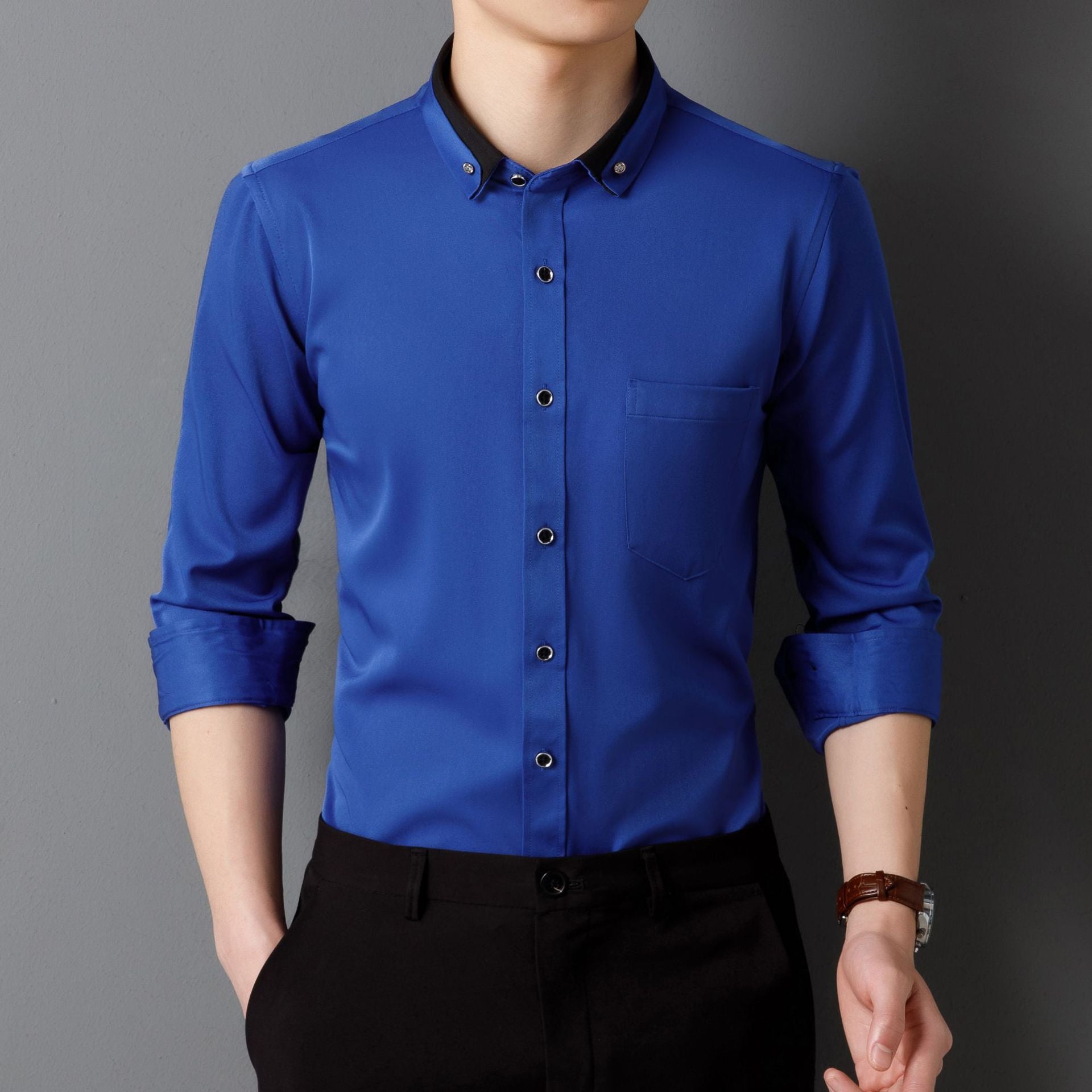 Antoine - Chemise Classique à Manches Longues