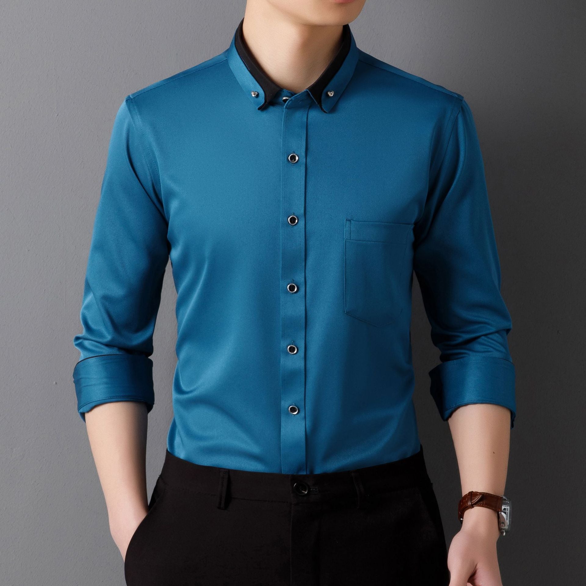 Antoine - Chemise Classique à Manches Longues