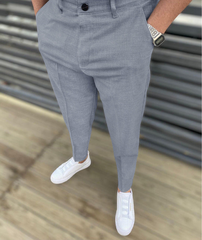 Laurent™ | Pantalon décontracté coupe slim
