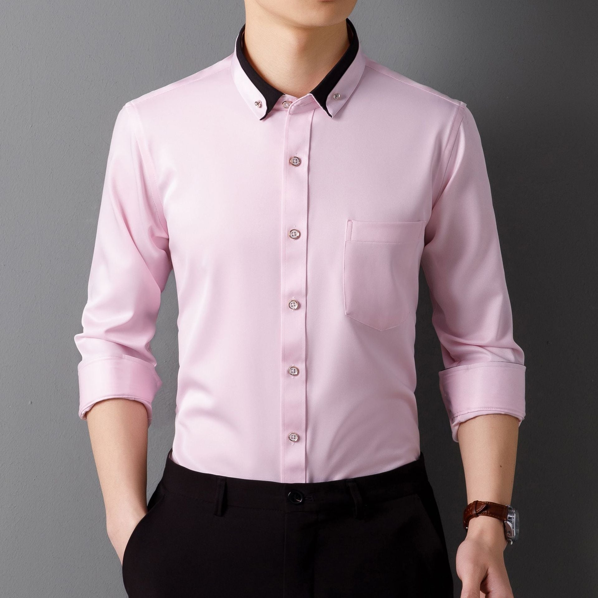 Antoine - Chemise Classique à Manches Longues