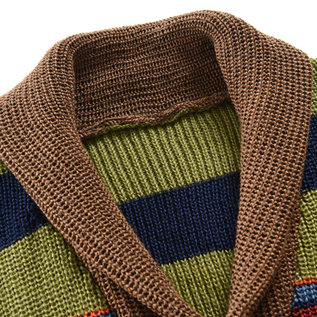 Adrian - Vibrant Knit Cardigan for Any Occasion