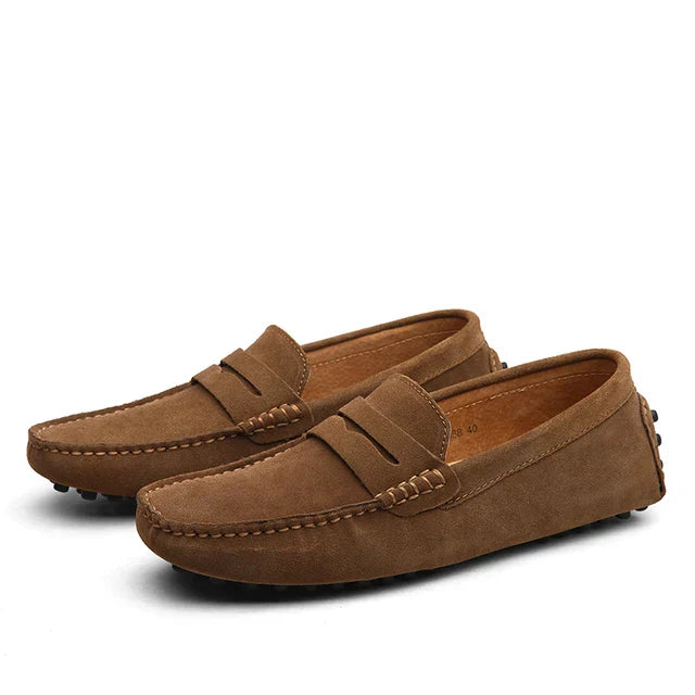 Laurent™ | Mocassins Marina en daim