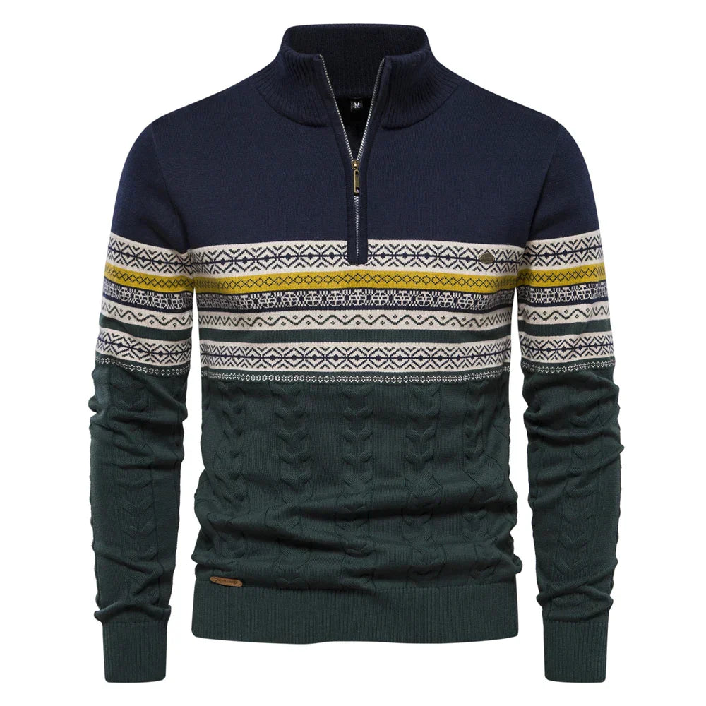 Gabriel - Pull Quarter Zip Classique